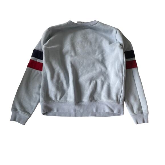 Fila Logo Sweatshirt Crewneck Womens S Light Baby Blue EUC - Picture 2 of 6